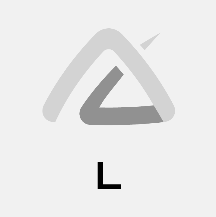 Construction study highlighting L within the Athledex symbol